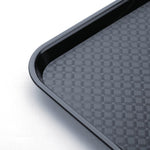Olympia Kristallon PP Rectangular Tray Charcoal 275x353mm