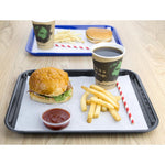 Olympia Kristallon PP Rectangular Tray Charcoal 275x353mm