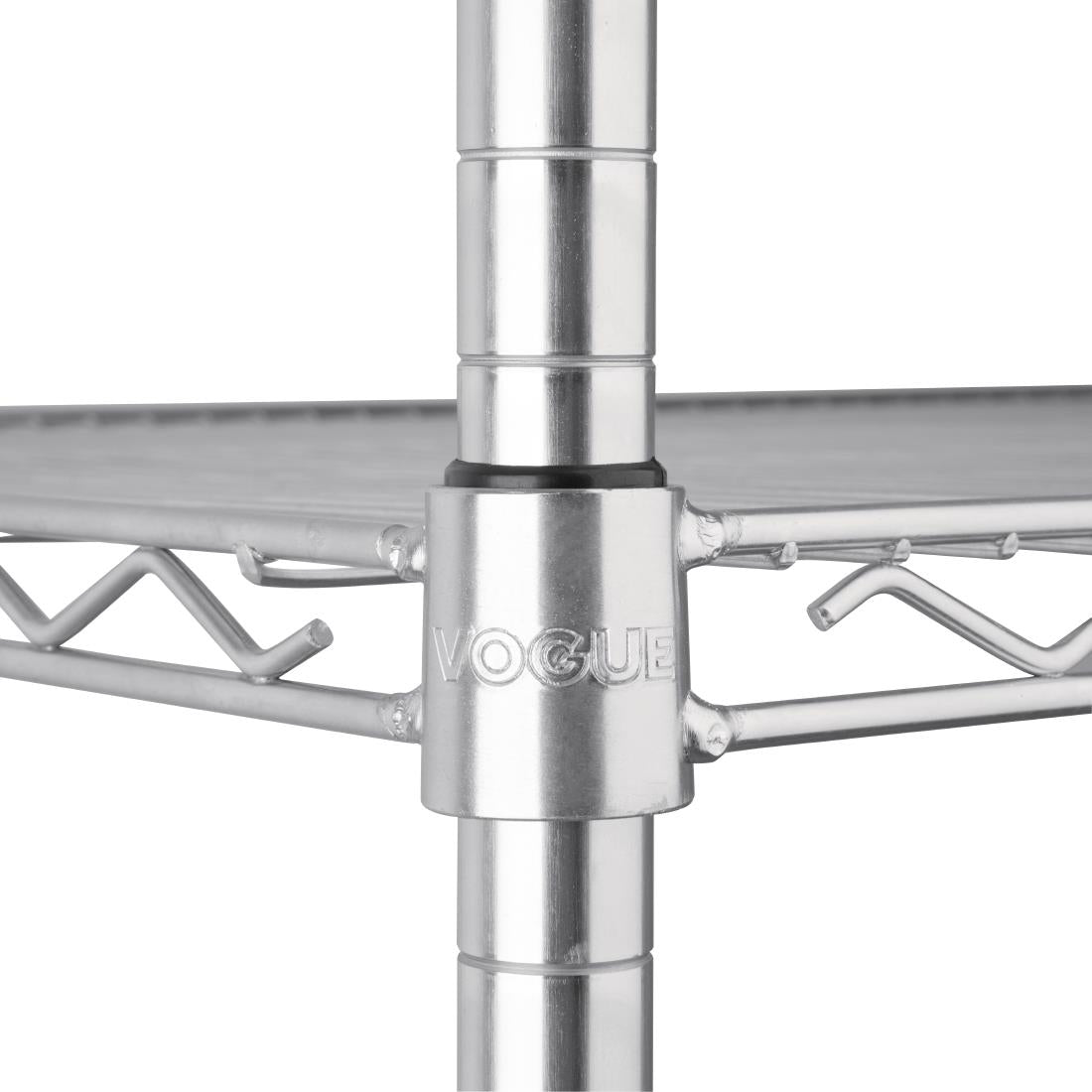 Vogue 4 Tier Wire Shelving Kit 1830x460mm