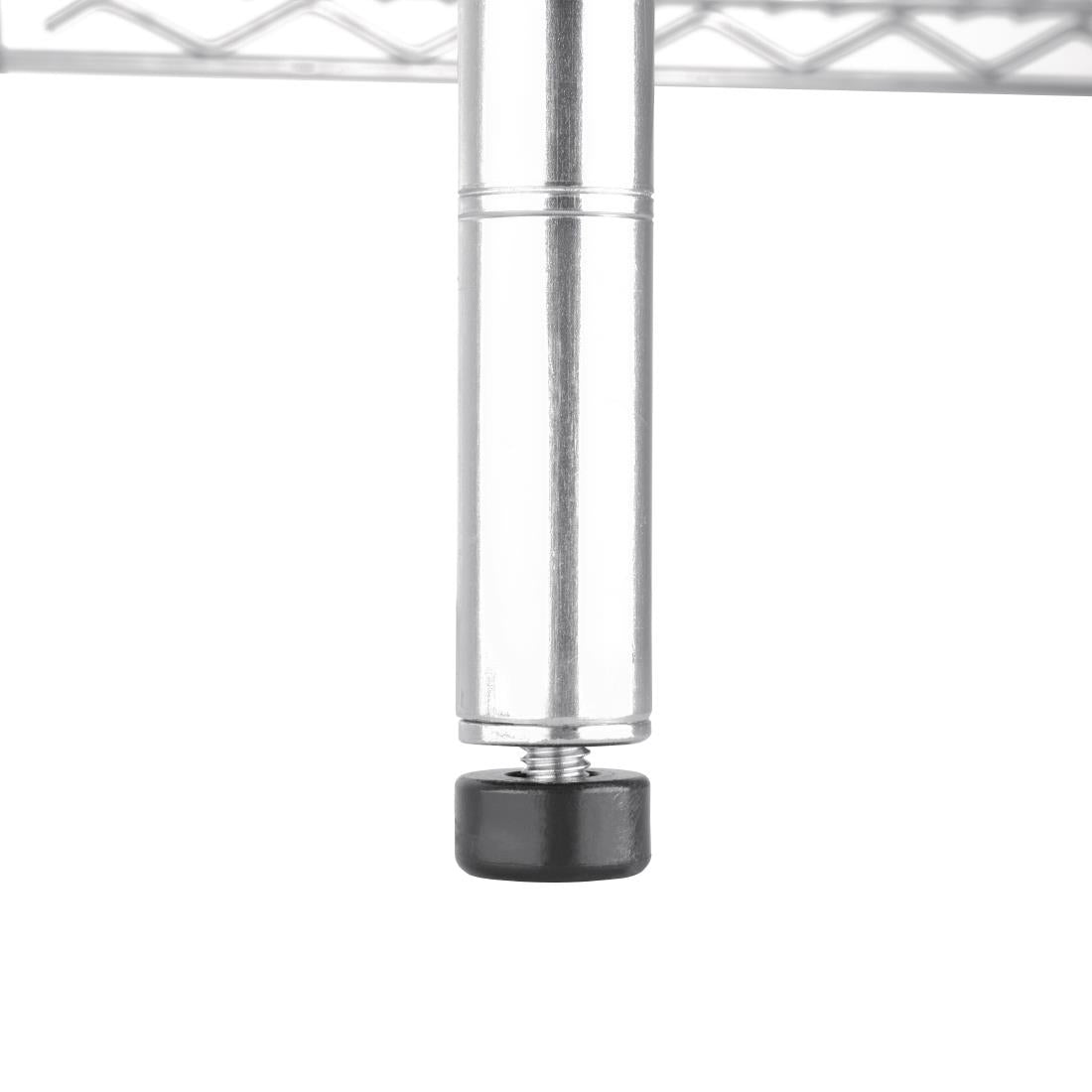 Vogue 4 Tier Wire Shelving Kit 1830x460mm