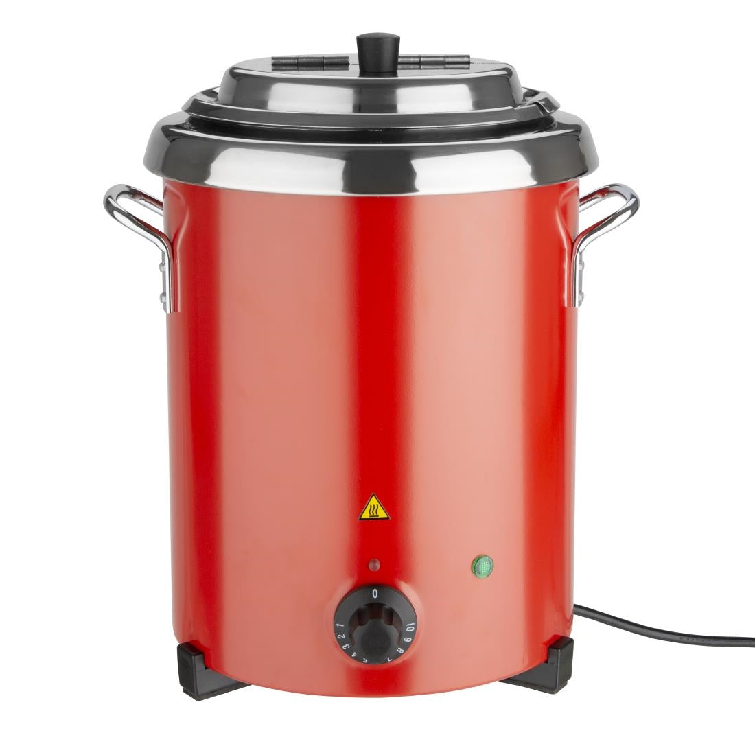Buffalo Soup Kettle Red 5.7Ltr - Advantage Catering Equipment