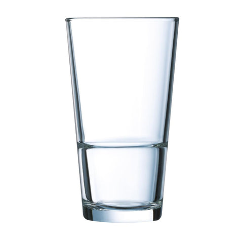 Arcoroc Stack Up Hiball Glasses 285ml (Pack of 24)