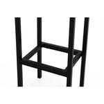 Bolero Jackson Mango Wood Console Bar Stools (3 Pack)