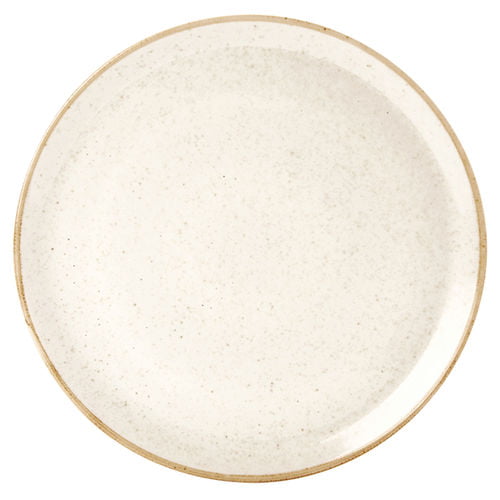 Seasons by Porcelite Oatmeal Pizza Plate 28cm porcelain tableware