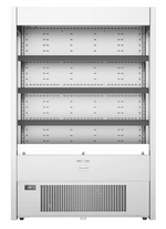 Foster FMSLIMNG Range Slimline Multideck with Nightblind & Glass End Panels - Advantage Catering Equipment