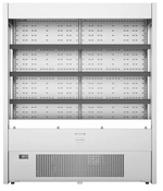 Foster FMSLIMNG Range Slimline Multideck with Nightblind & Glass End Panels - Advantage Catering Equipment
