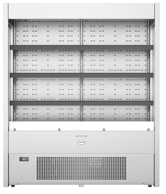 Foster FMSLIMNG Range Slimline Multideck with Nightblind & Glass End Panels - Advantage Catering Equipment