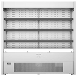 Foster FMSLIMNG Range Slimline Multideck with Nightblind & Glass End Panels - Advantage Catering Equipment