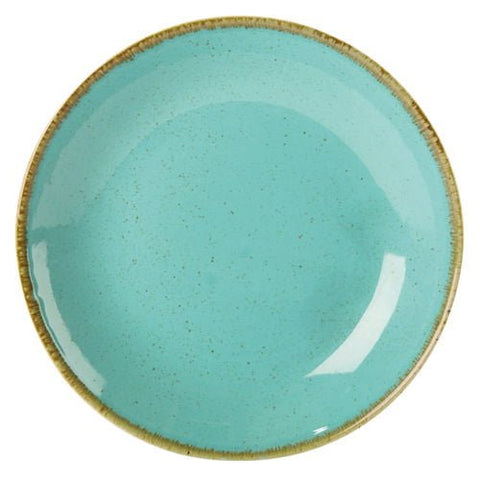Seasons by Porcelite Sea Spray Coupe Plate 18cm/7" porcelain tableware by Seasons by Porcelite