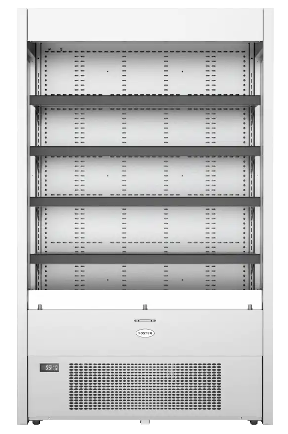 Foster FMPRONG Multideck Fridge with Nightblind & Glass Ends ...