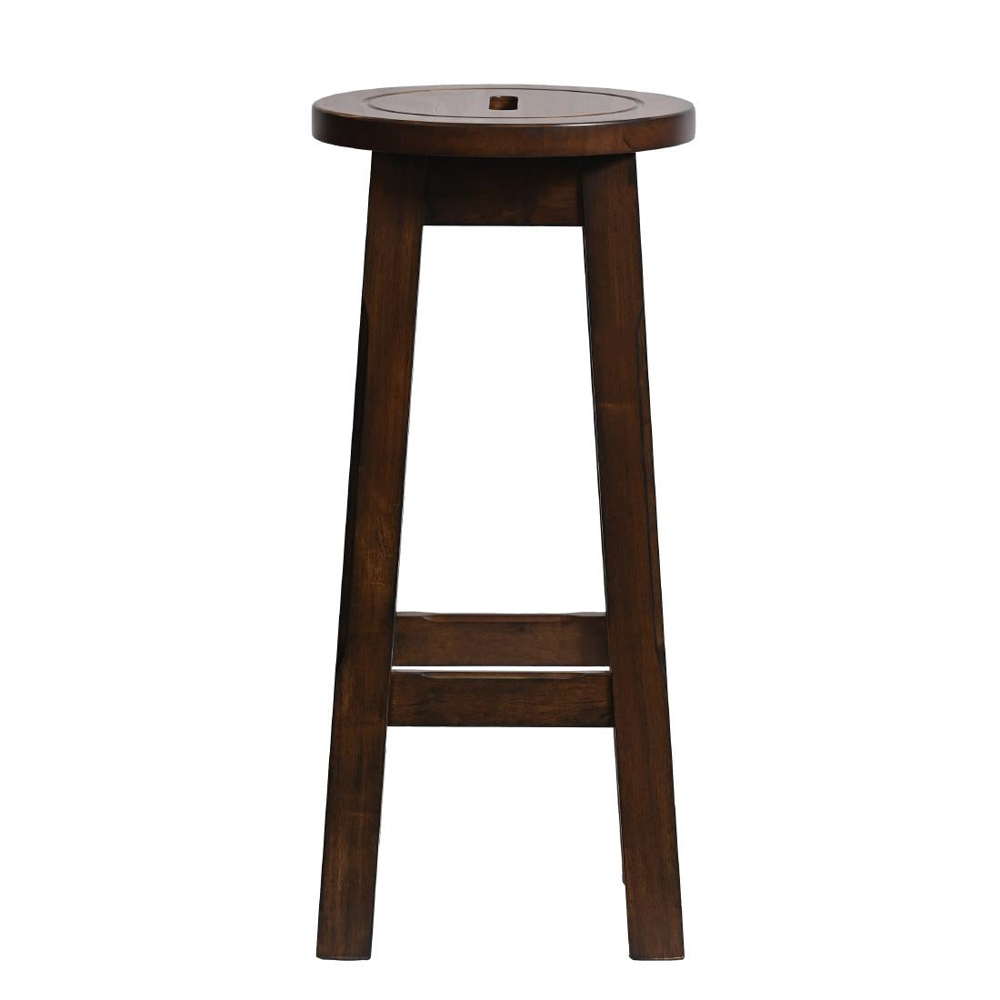 Wooden Top High Stool in Vintage product image