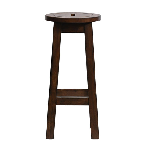 Wooden Top High Stool in Vintage (Pack of 2)
