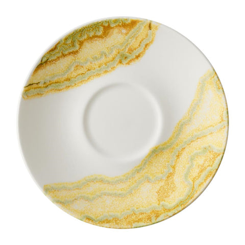 Churchill China Tide Gold Cappuccino Saucers 158mm (Pack of 12)