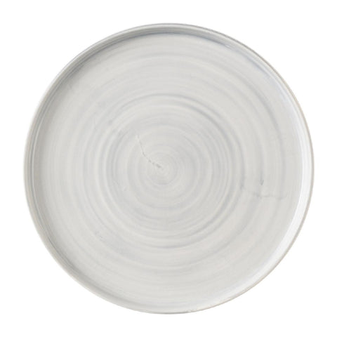 Churchill Stonecast Canvas Grey Walled Plates 280mm (Pack of 6)