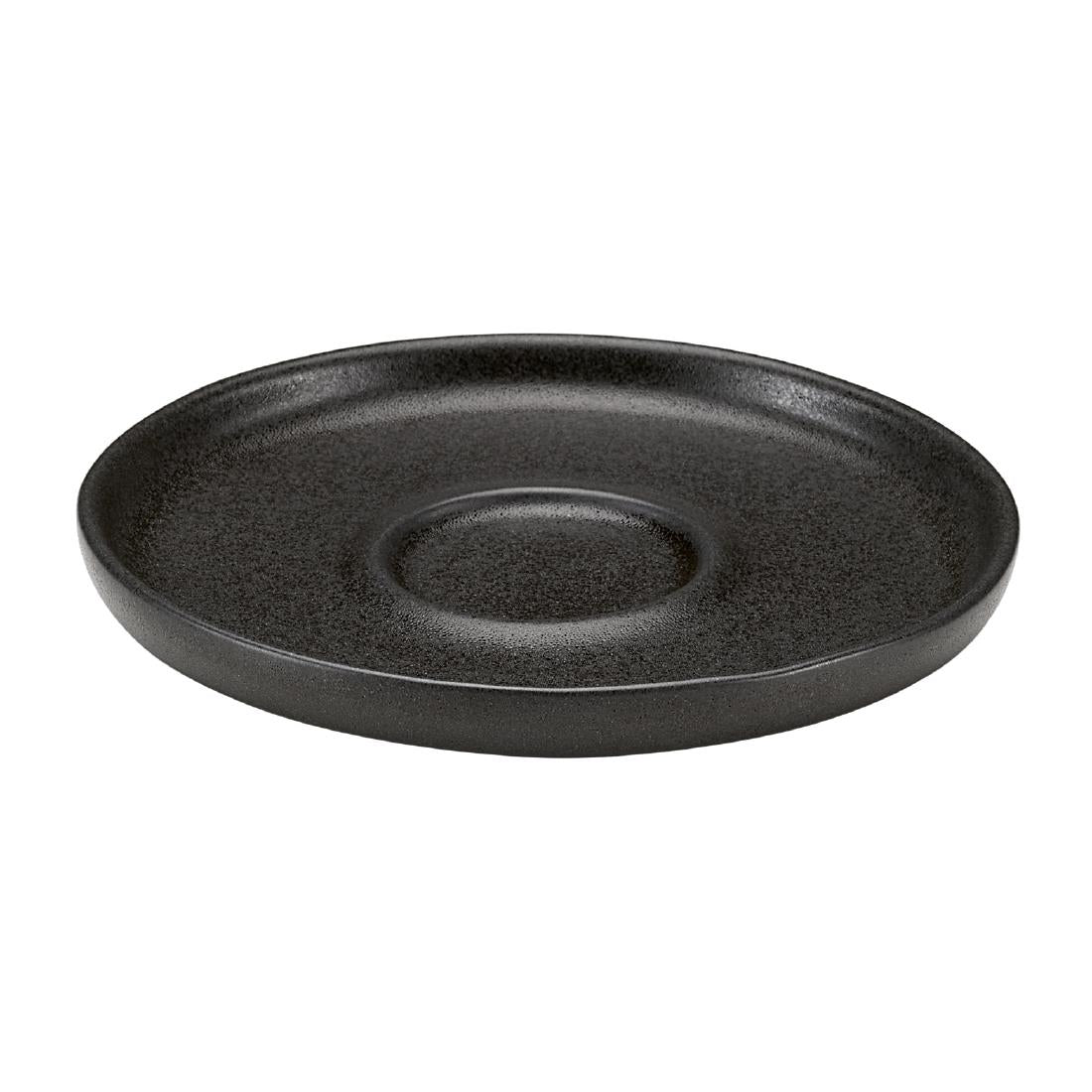 Bauscher Elements Black Saucers 120mm product image