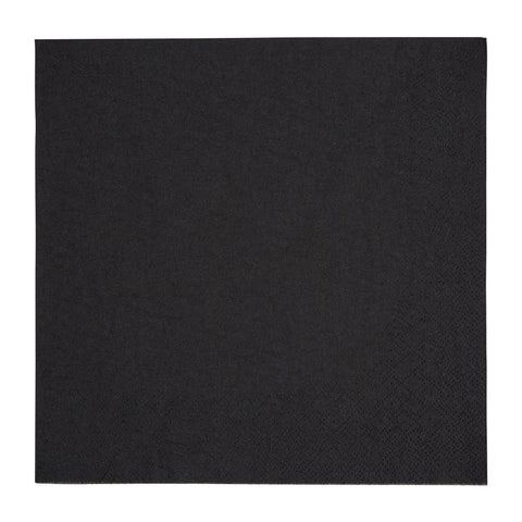 Fiesta Recyclable Dinner Napkin Black 40x40cm product image