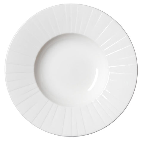 Steelite Alina Gourmet Deep Rimmed Bowls 285mm (Pack of 12)