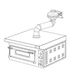Sammic Hoods for electric pizza oven KP-4/4+4 product image