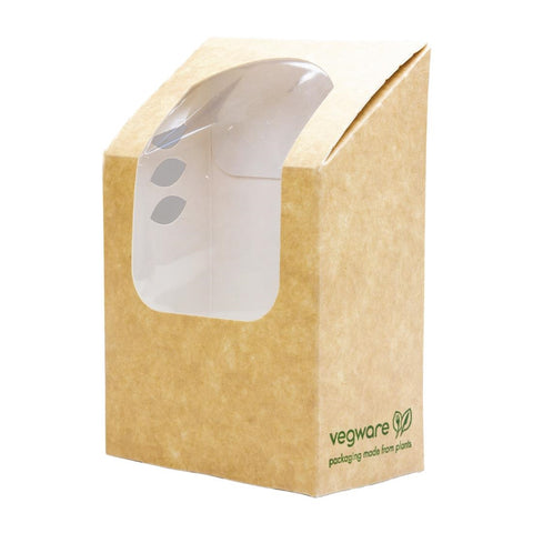 Vegware Compostable Kraft Tortilla Wrap Boxes product image