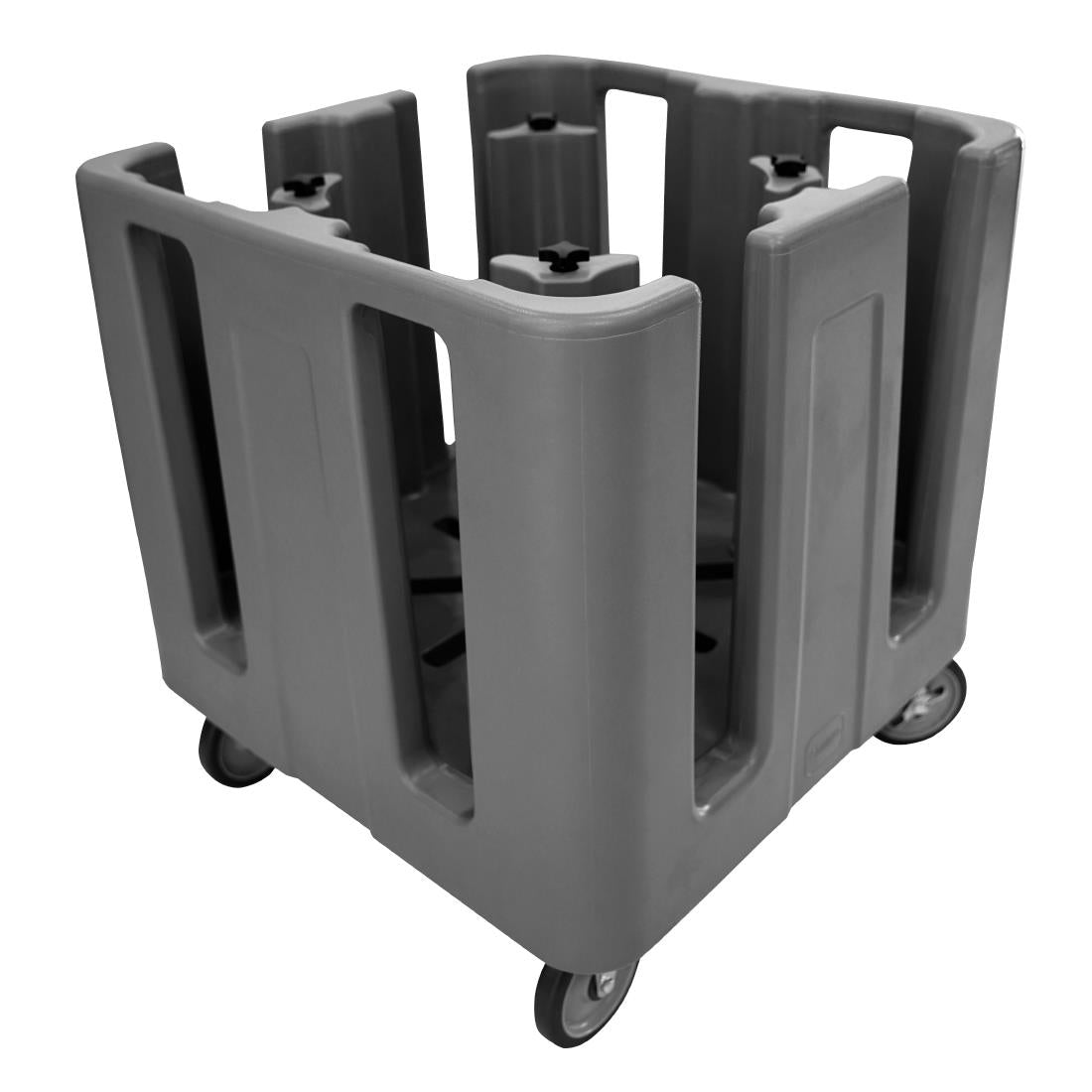 Cambro Compact Adjustable Dish Caddy Black product image