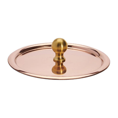 De Buyer Inocuivre Lid with Brass Handle 9cm product image