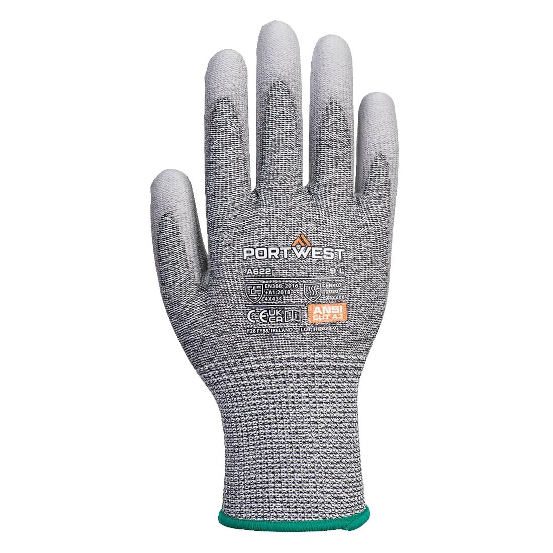 Portwest Grey Cut C13 PU Glove Size XL product image
