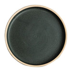 Olympia Canvas Flat Round Plate Green Verdigris product image