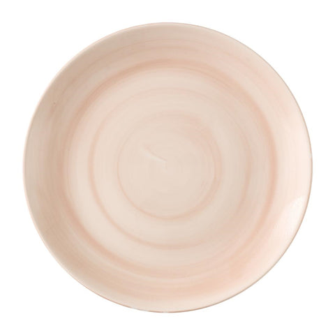 Churchill Stonecast Canvas Coral Evolve Coupe Plates 260mm (Pack of 12)