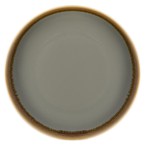 Olympia Kiln Round Coupe Plates Smoke 230mm product image