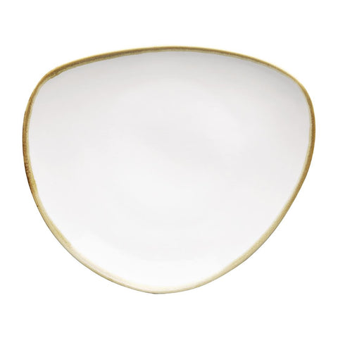 Olympia Kiln Triangular Plates Chalk 230mm product image