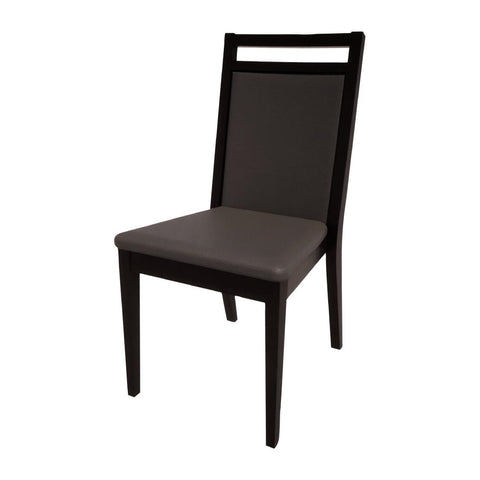Bolero Bespoke Bia B Stacking Chair in Anthracite/Charcoal
