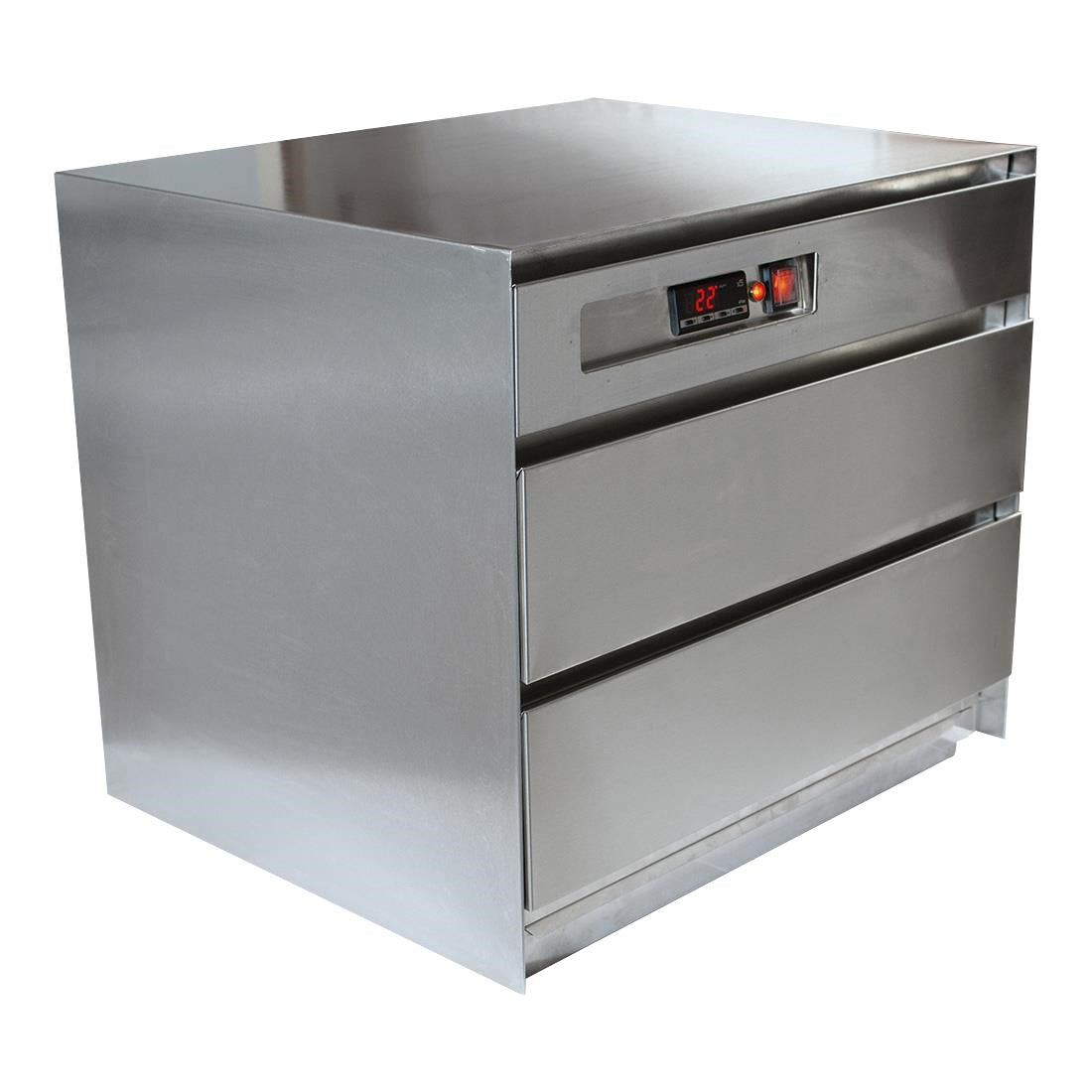 Vizu Gastro Warmer 2 Drawer VIGWCOMP2DR product image