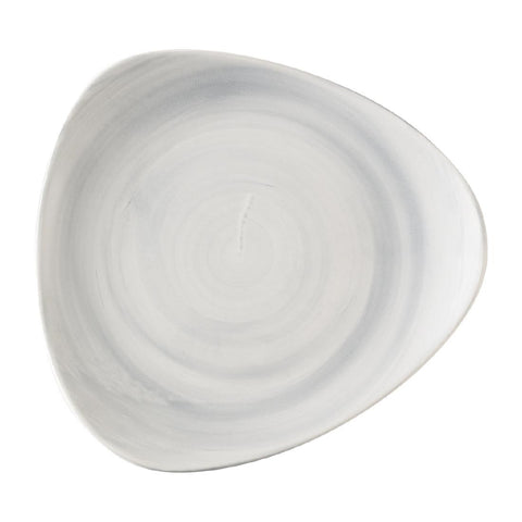 Churchill Stonecast Canvas Grey Lotus Plates 254mm (Pack of 12)