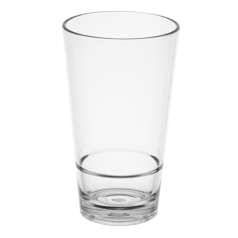 Olympia Kristallon Polycarbonate Stacking Hi-ball Tumblers - Clear 420ml (6 Pack)