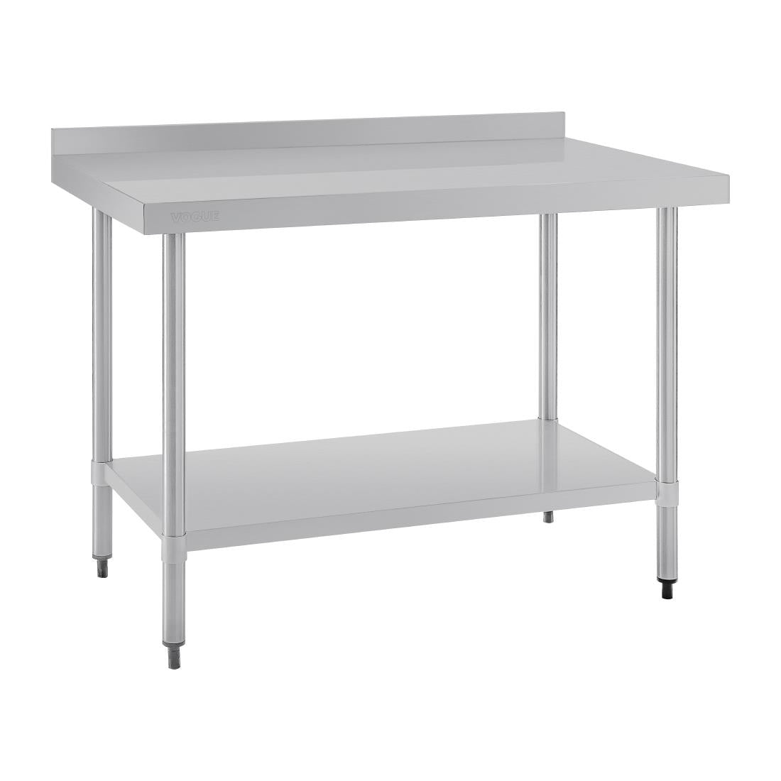 Vogue Stainless Steel Table with Upstand product image