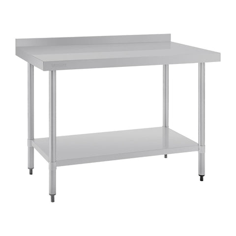 Vogue Stainless Steel Table with Upstand product image