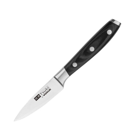 Vogue Tsuki Series 7 Paring Knife Black 8.4cm product image