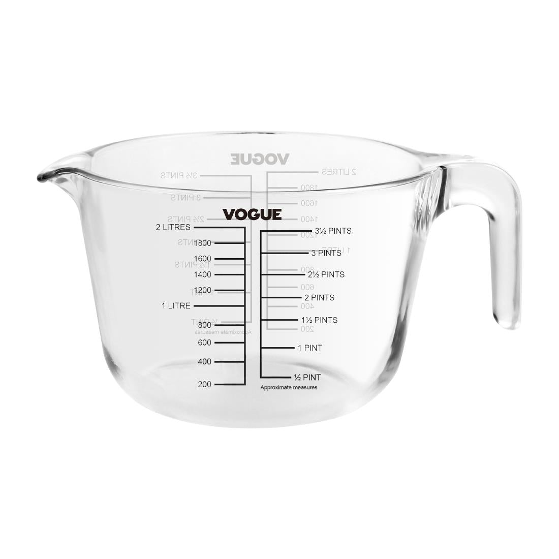 Vogue Glass Measuring Jug 2000ml product image