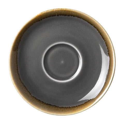 Olympia Kiln Cappuccino Saucers Smoke 140mm product image