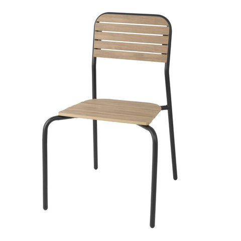 Bolero Santorini Wood Effect Outdoor Chairs product image
