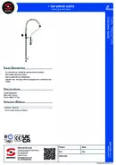 Sammic 1 tap spray units product image