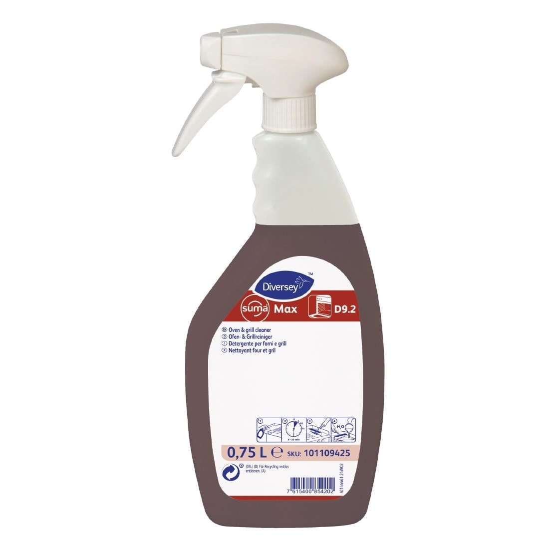 Diversey Suma Max D9.2 Oven & Grill Cleaner product image