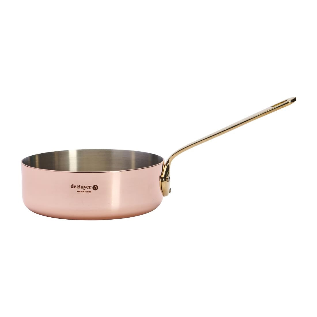 De Buyer Inocuivre Saute Pan Brass 16cm product image