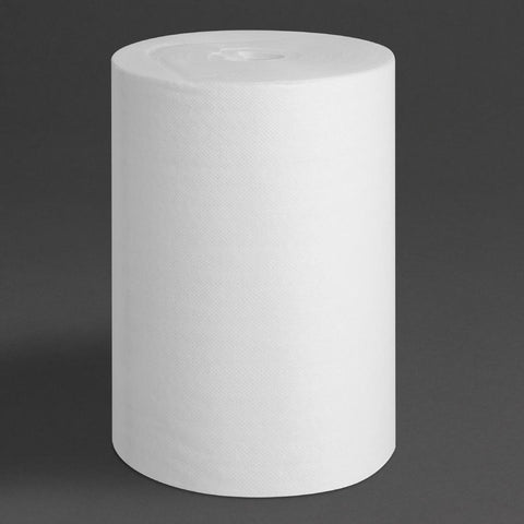 Jantex Green Compostable Cleaning Cloth White (Pack of 200)