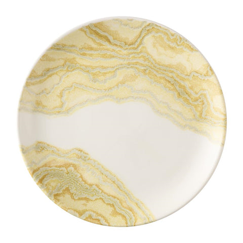 Churchill Tide Gold Evolve Coupe Plates 285mm (Pack of 12)