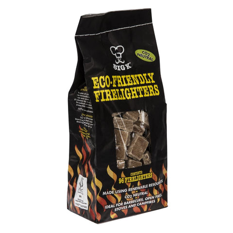 Big K Eco-Friendly Firelighters (96 Pack) - Advantage Catering Equipment