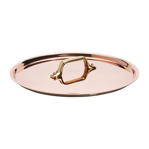 De Buyer Inocuivre Lid with Brass Handle 20cm product image