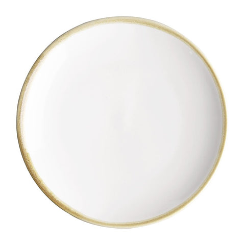 Olympia Kiln Round Coupe Plates Chalk 180mm product image