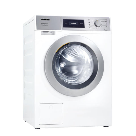 Miele Little Giant Mop Star 80 Washing Machine White 8kg with Gravity Drain 2.5kW Single Phase PWM508