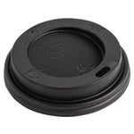 Fiesta Recyclable Coffee Cup Lids 225ml / 8oz Black